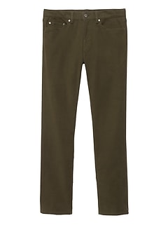 pants pant traveler brushed slim banana republic