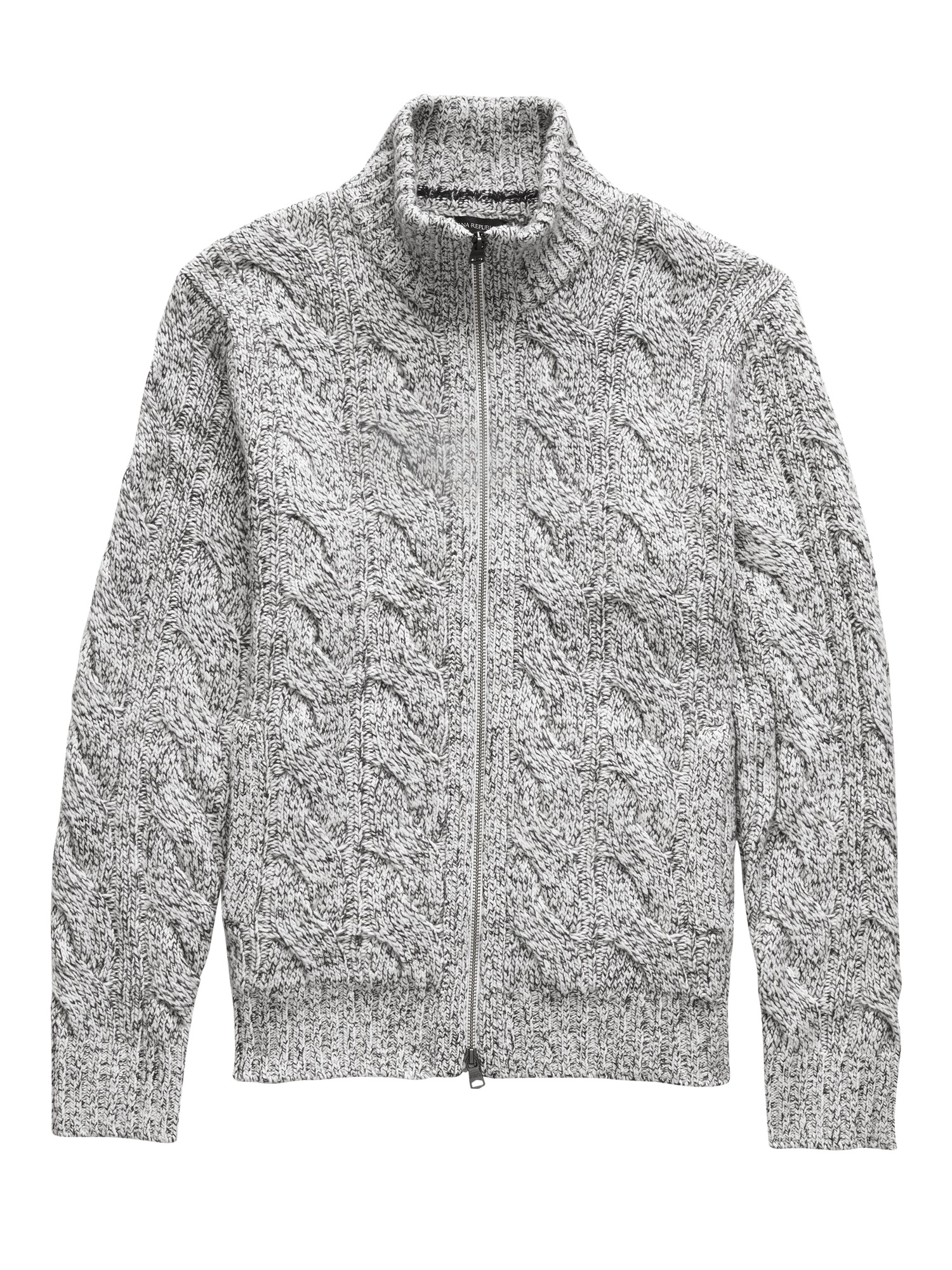 Marled Sweater Jacket