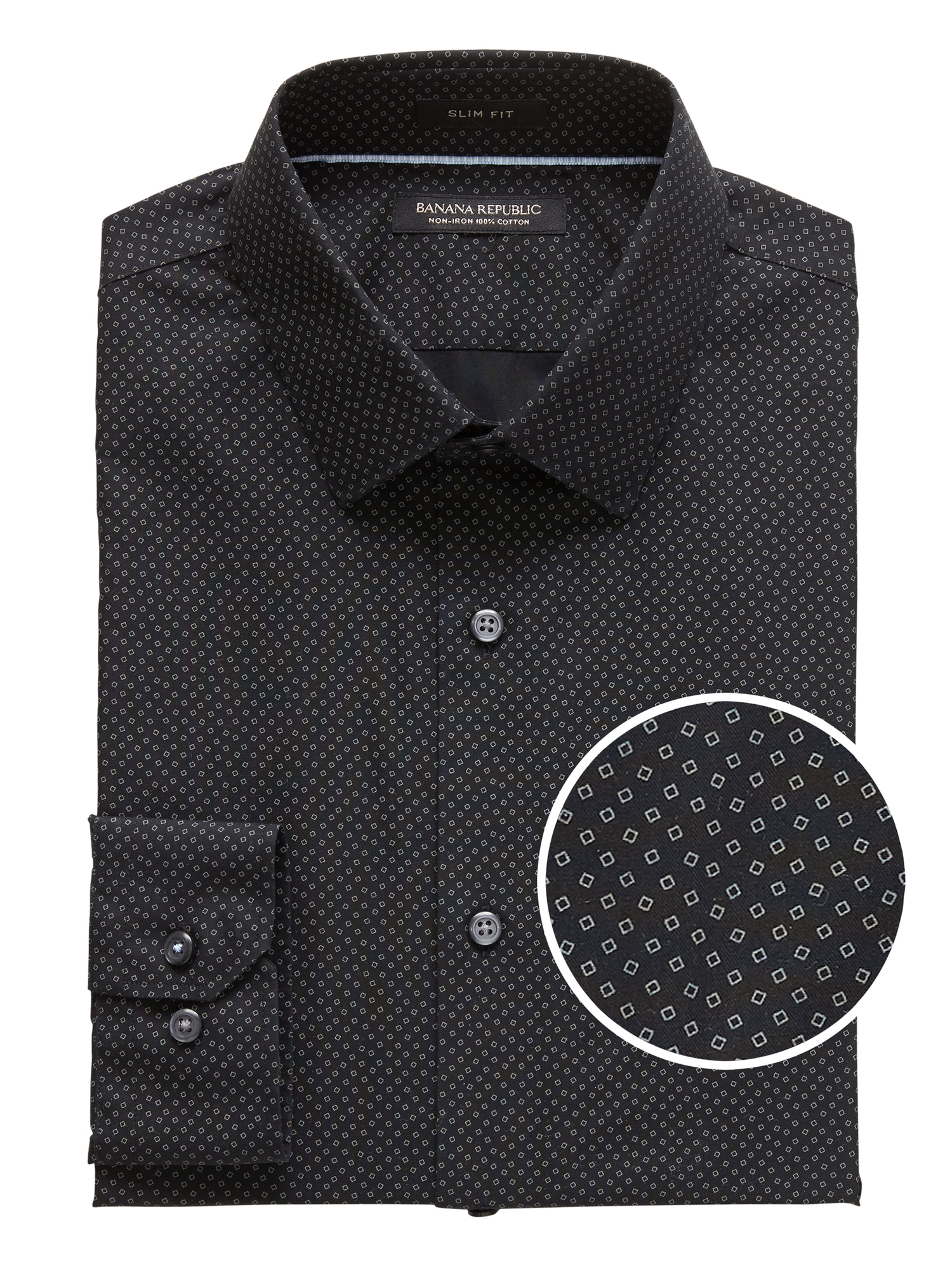 Grant Slim-Fit Non-Iron Dress Shirt