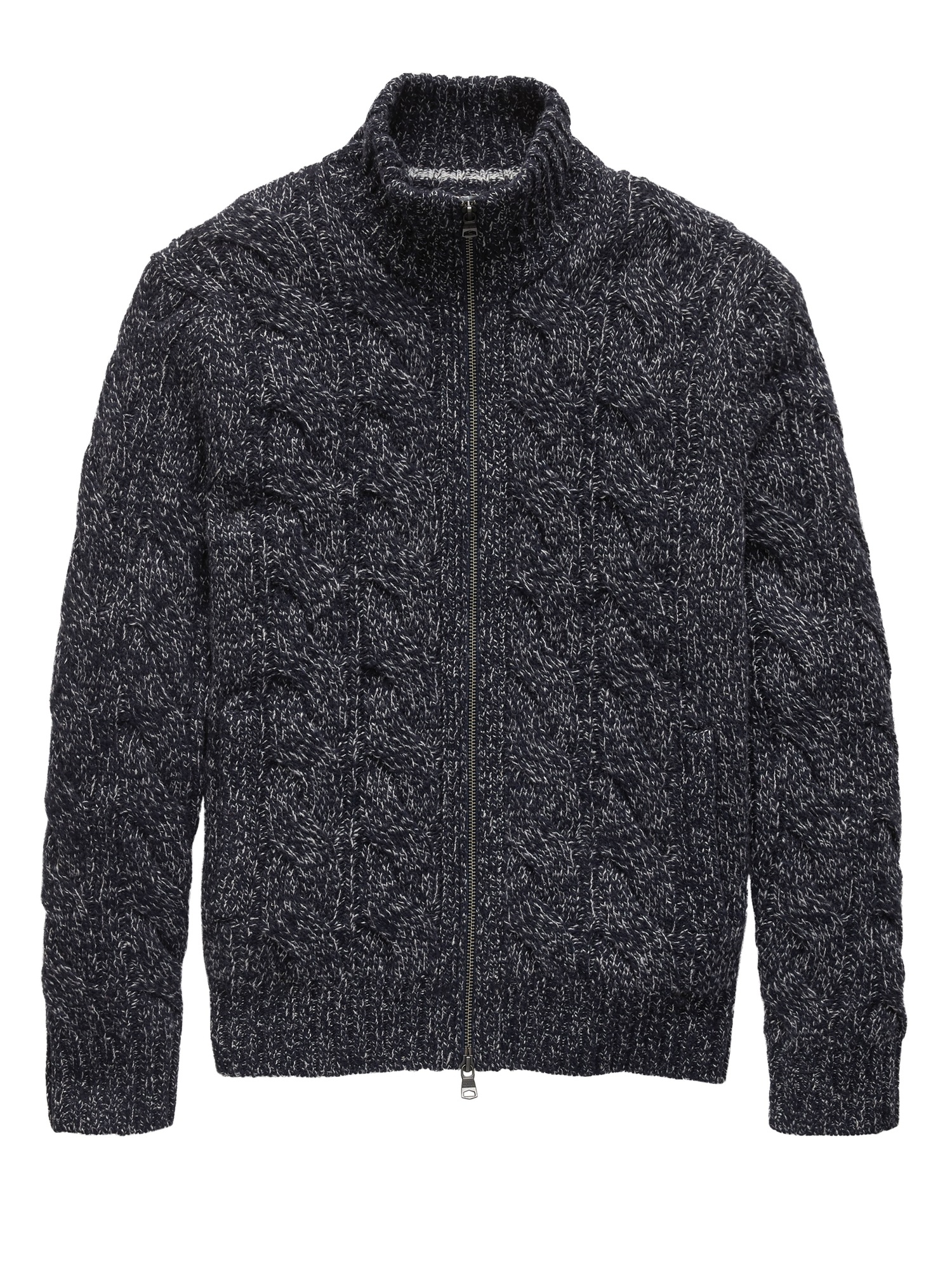 Marled Sweater Jacket