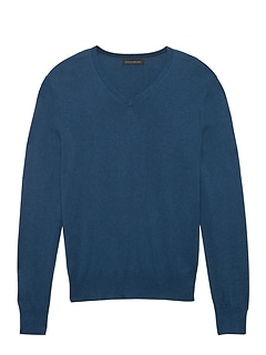 Men's Silk Cotton Cashmere Sweaters | Banana Republic