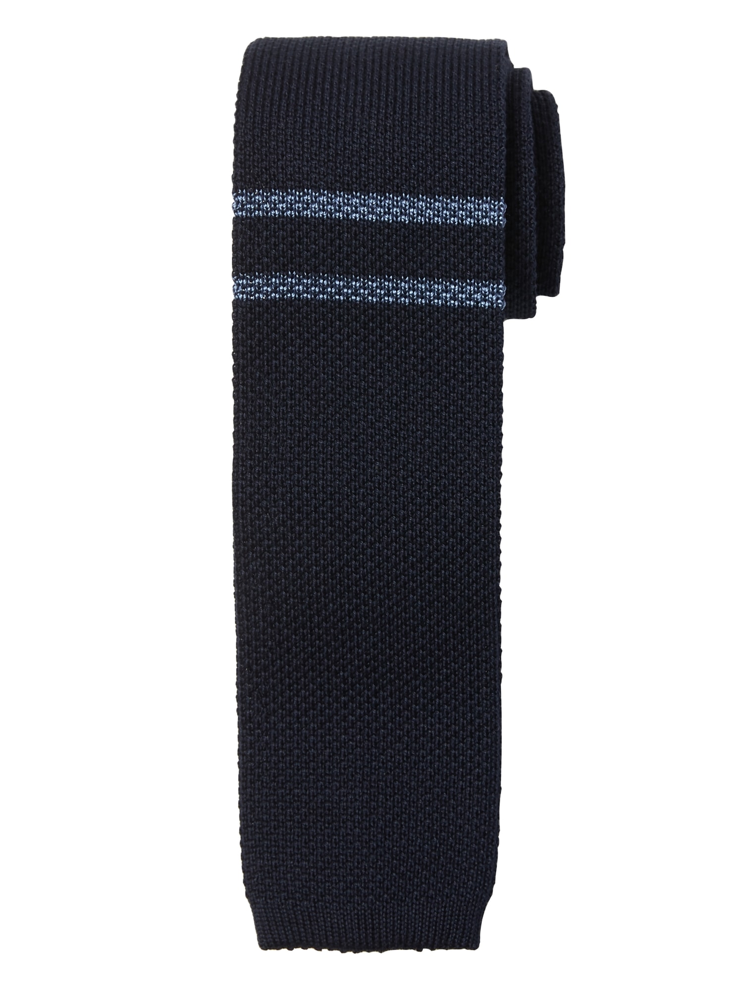 Stripe Knit Tie