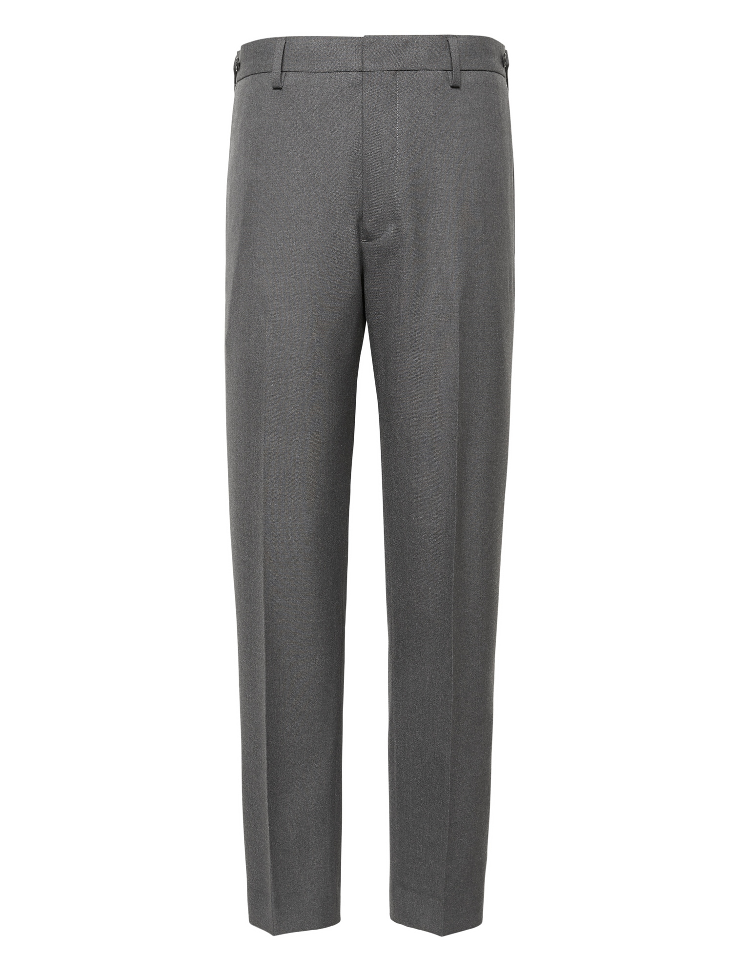 Heritage Slim Tapered Italian Wool Cropped Suit Pant