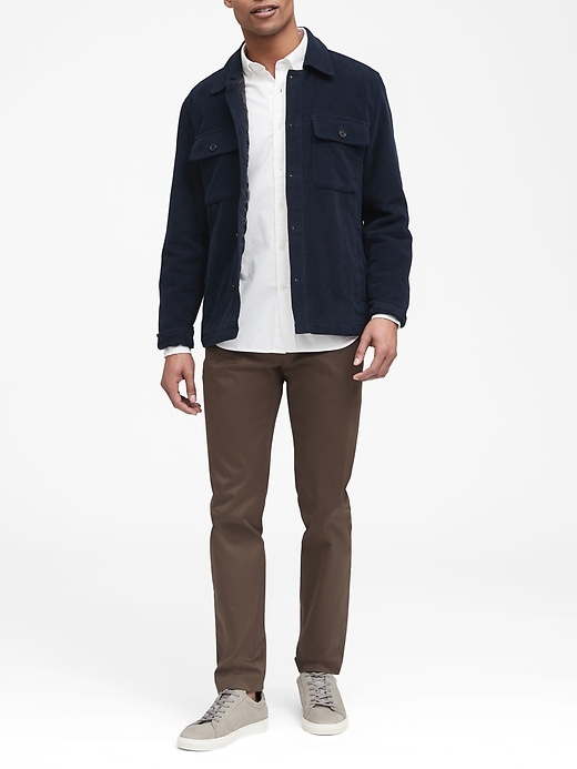 Slim-Fit Cotton Oxford Shirt | Banana Republic