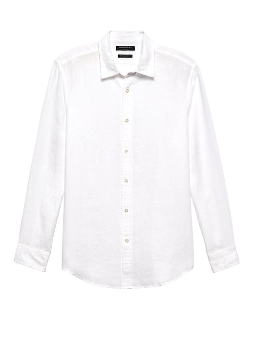 Standard-Fit Linen Shirt | Banana Republic