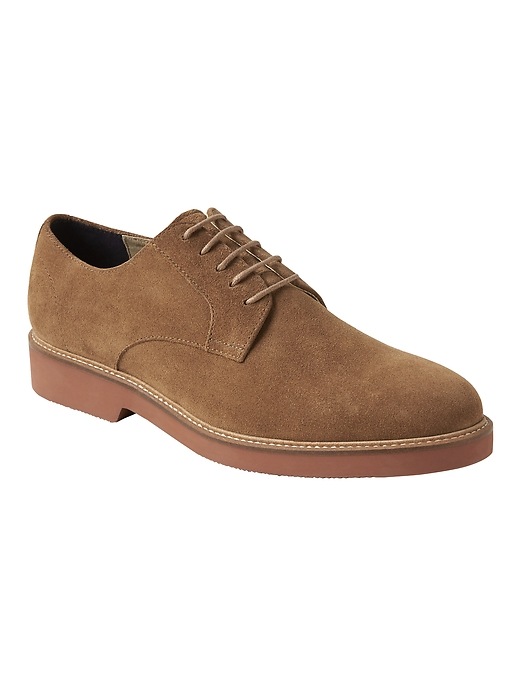Banana Republic Nyle Suede Lace-Up Oxford. 1