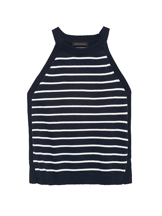 Stripe Sweater Tank | Banana Republic