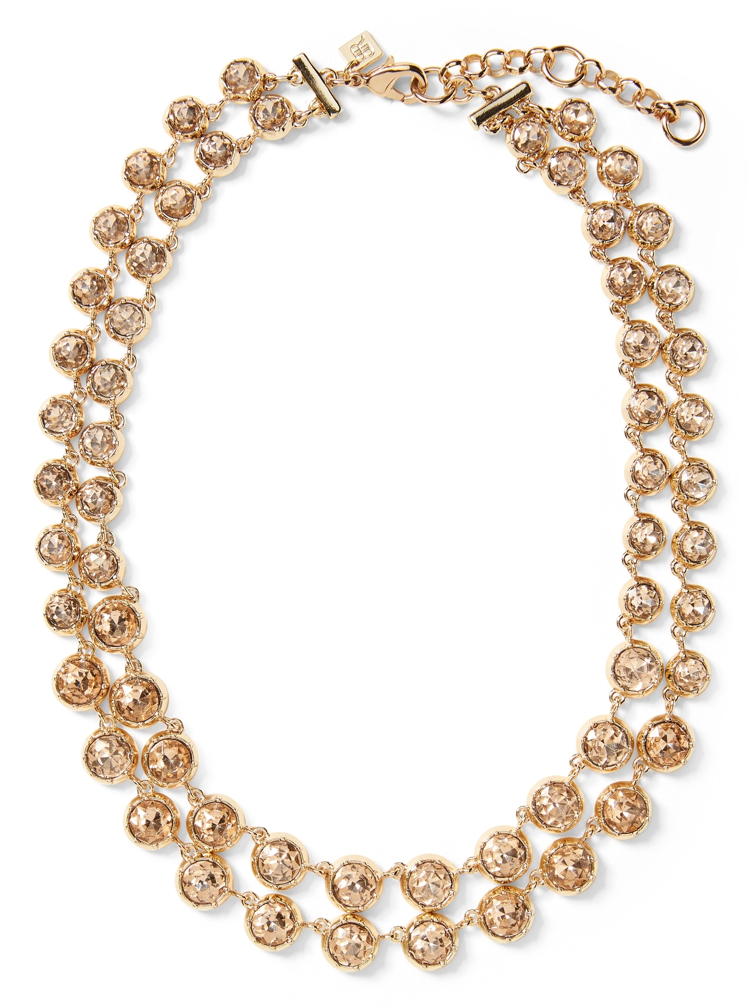 Brilliant Gemstone Layered Necklace