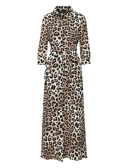 Banana republic hotsell cheetah dress