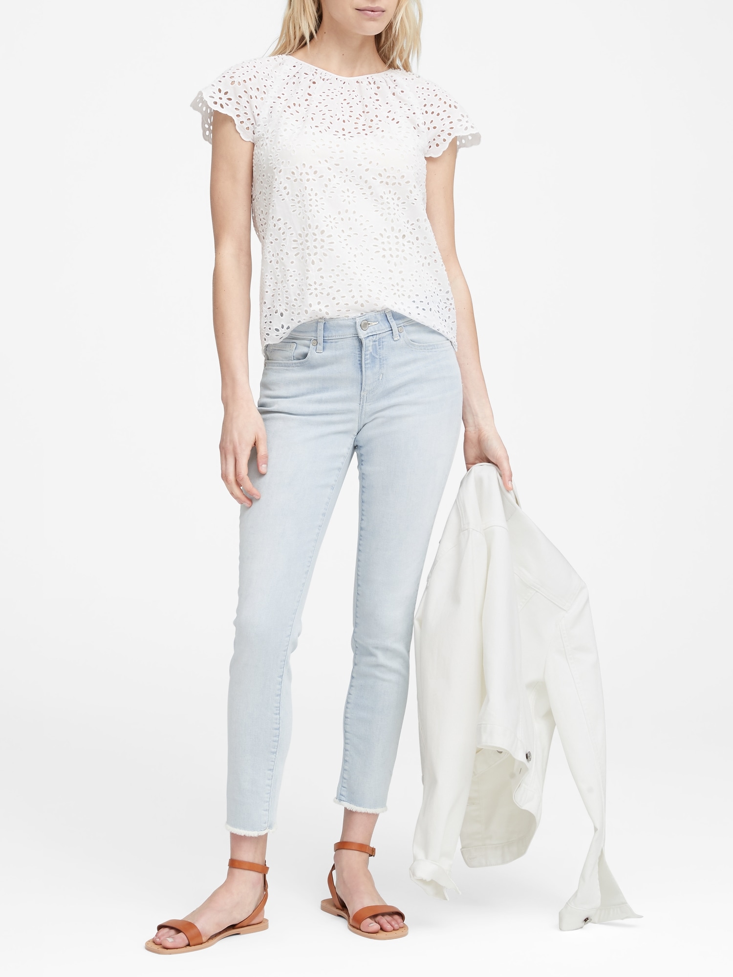 Mid-Rise Skinny Ankle Jean