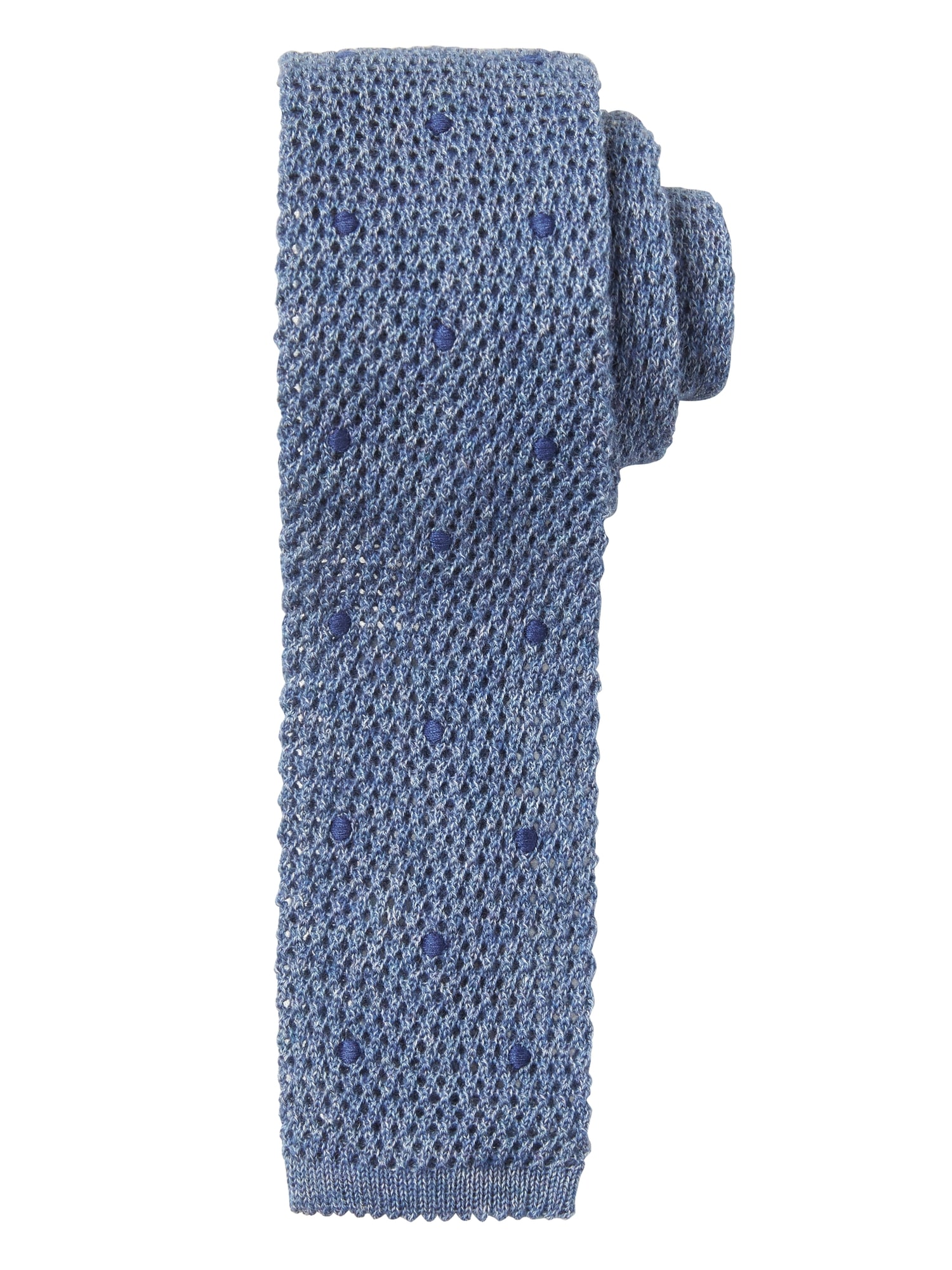 Tonal Dot Italian Knit Tie