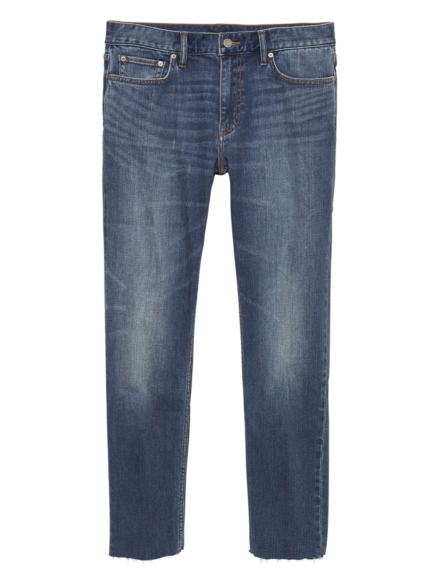 Athletic Tapered Rapid Movement Denim Cropped Jean