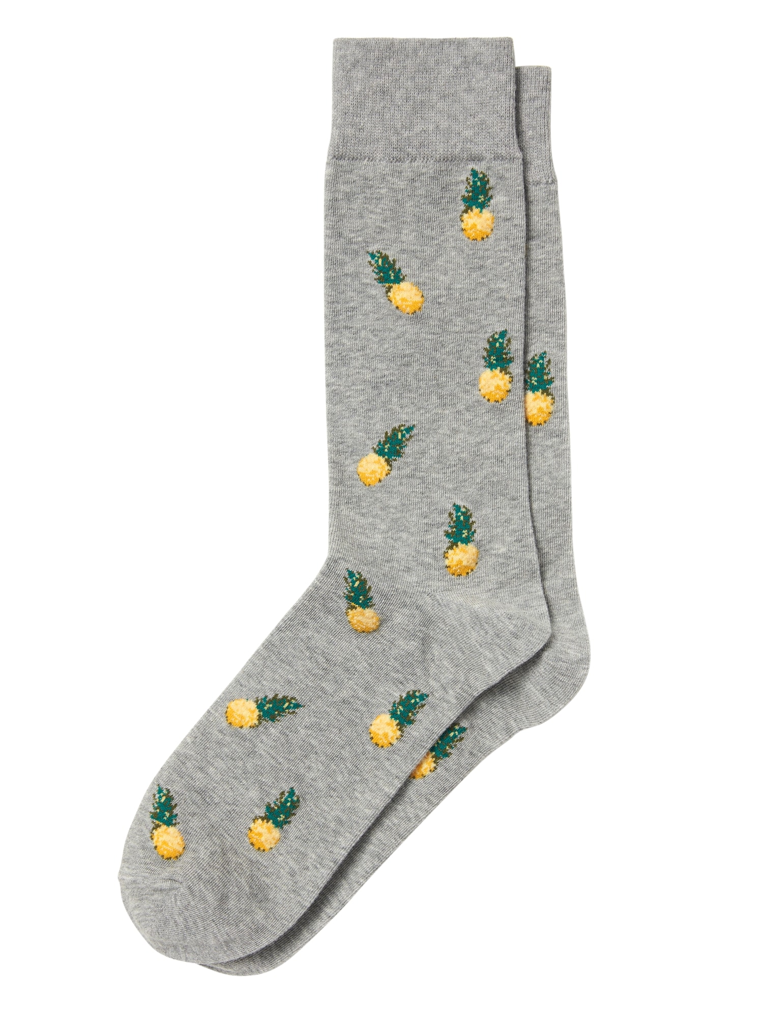 Tossed Pineapple Sock