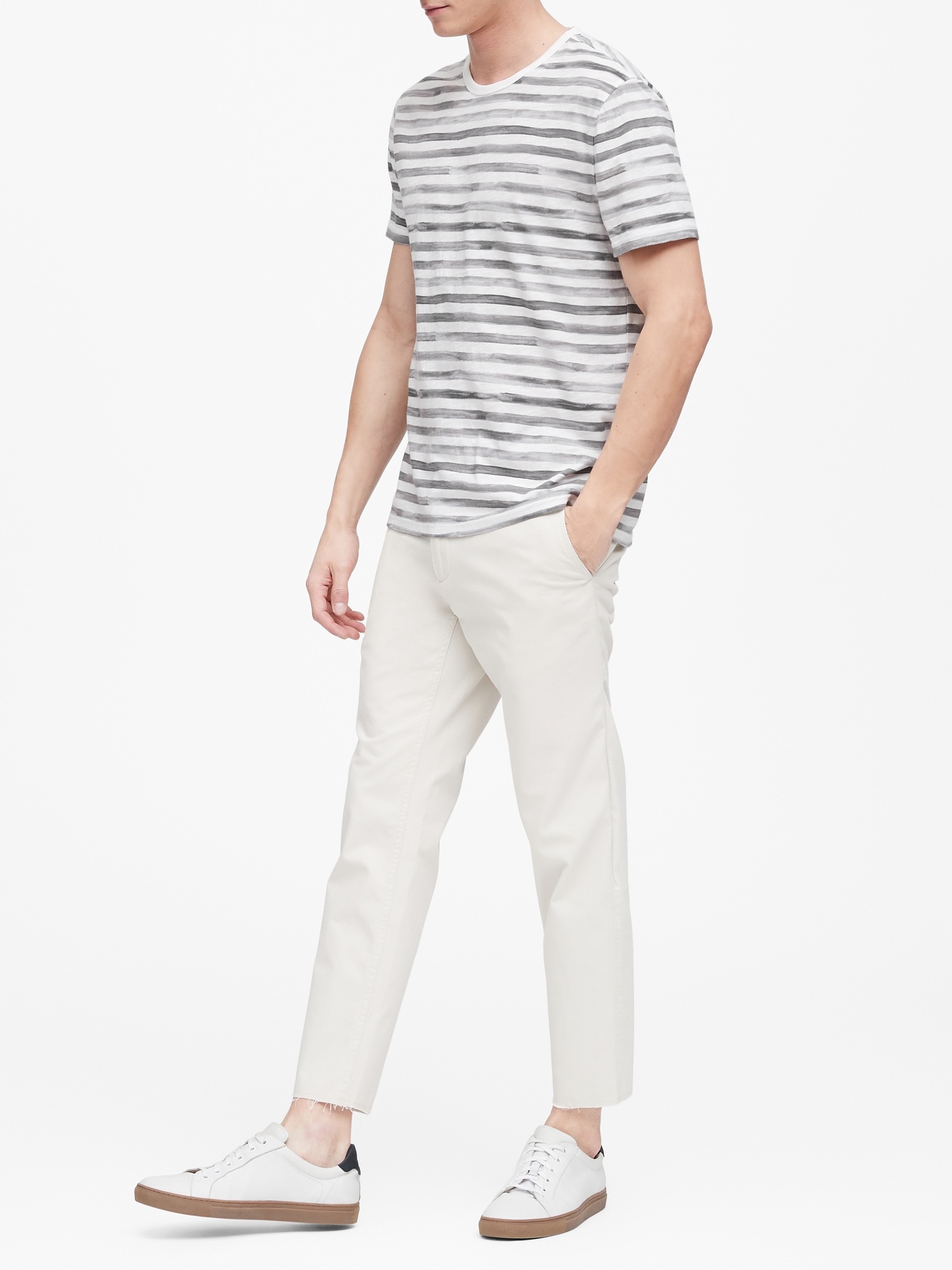Watercolor Stripe T-Shirt