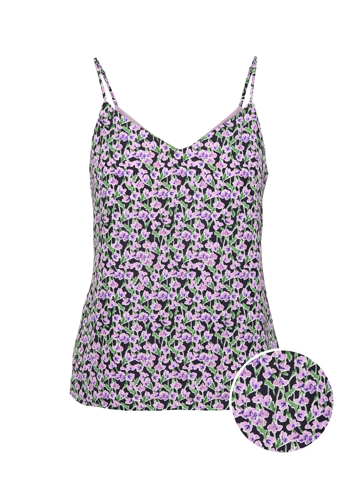 Petite Floral Strappy Camisole