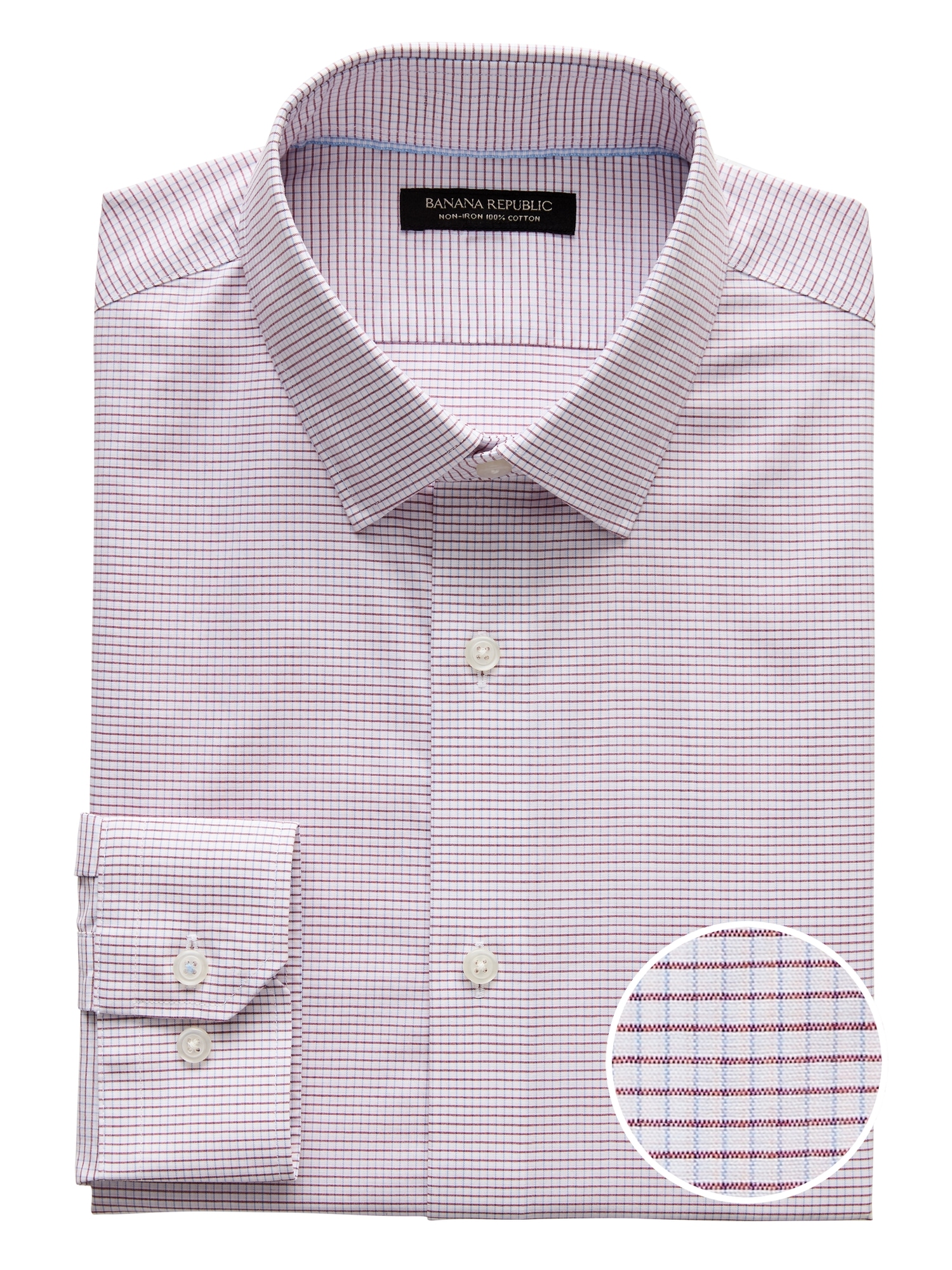 Grant SlimFit NonIron Dress Shirt Banana Republic