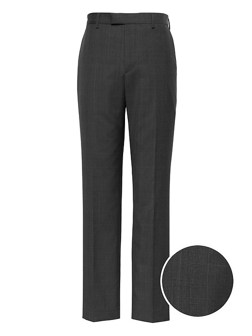 Banana Republic Standard Italian Wool Plaid Suit Pant. 1