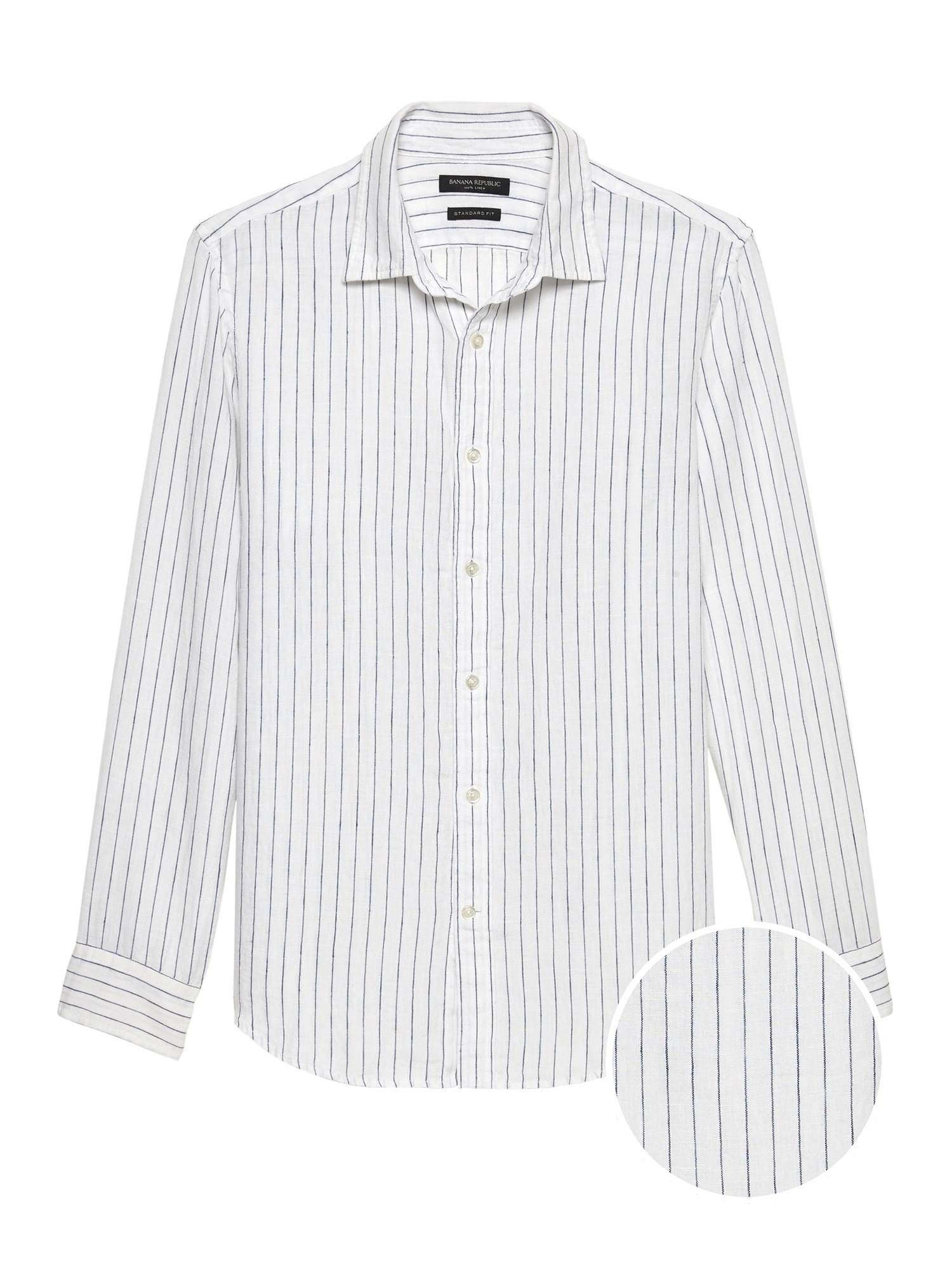 Standard-Fit Linen Shirt