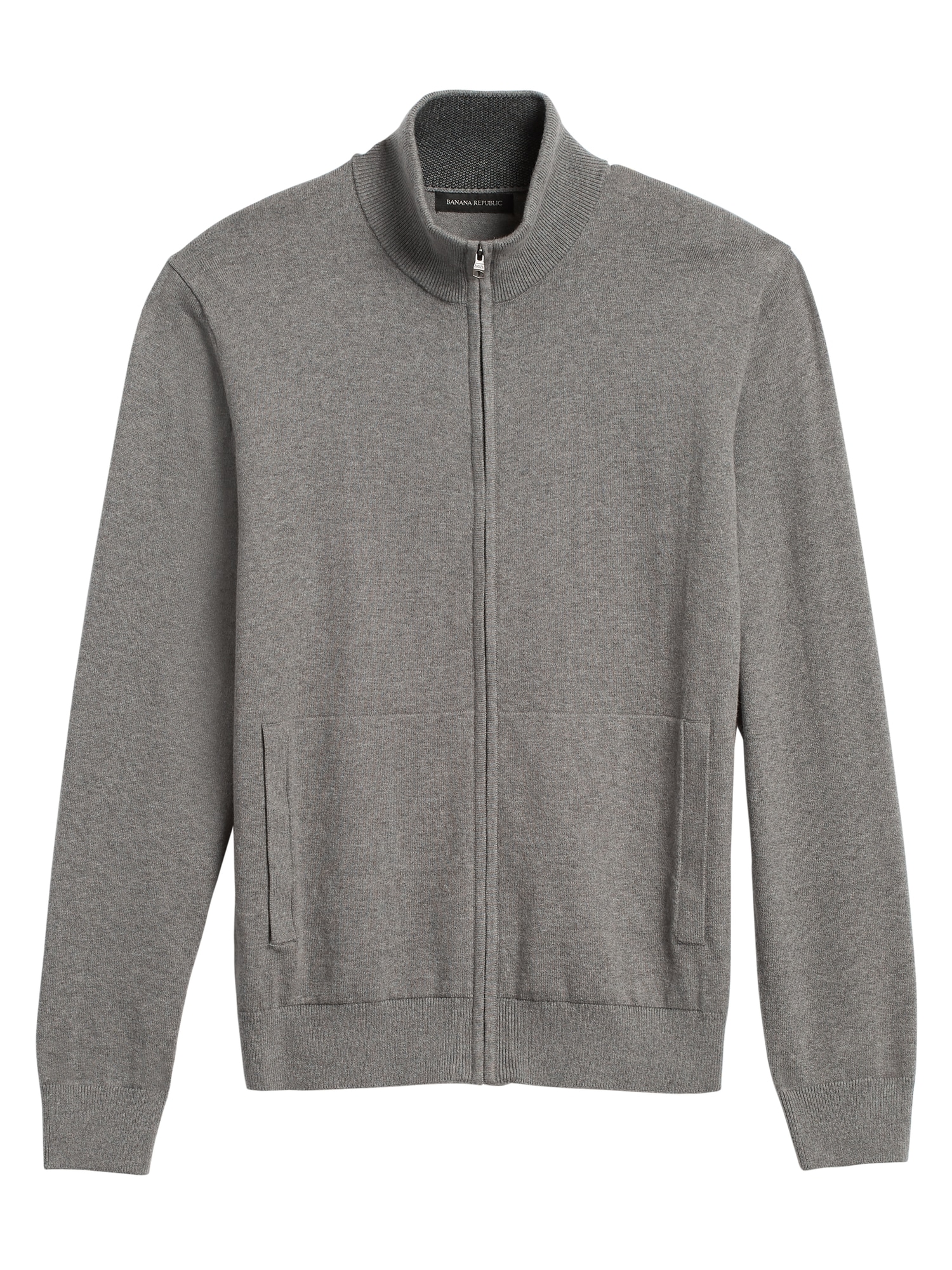 Cotton Cashmere Sweater Jacket