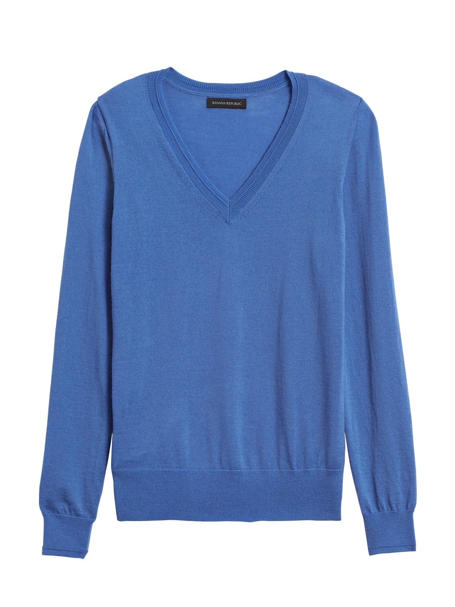 Washable Merino V-Neck Sweater | Banana Republic