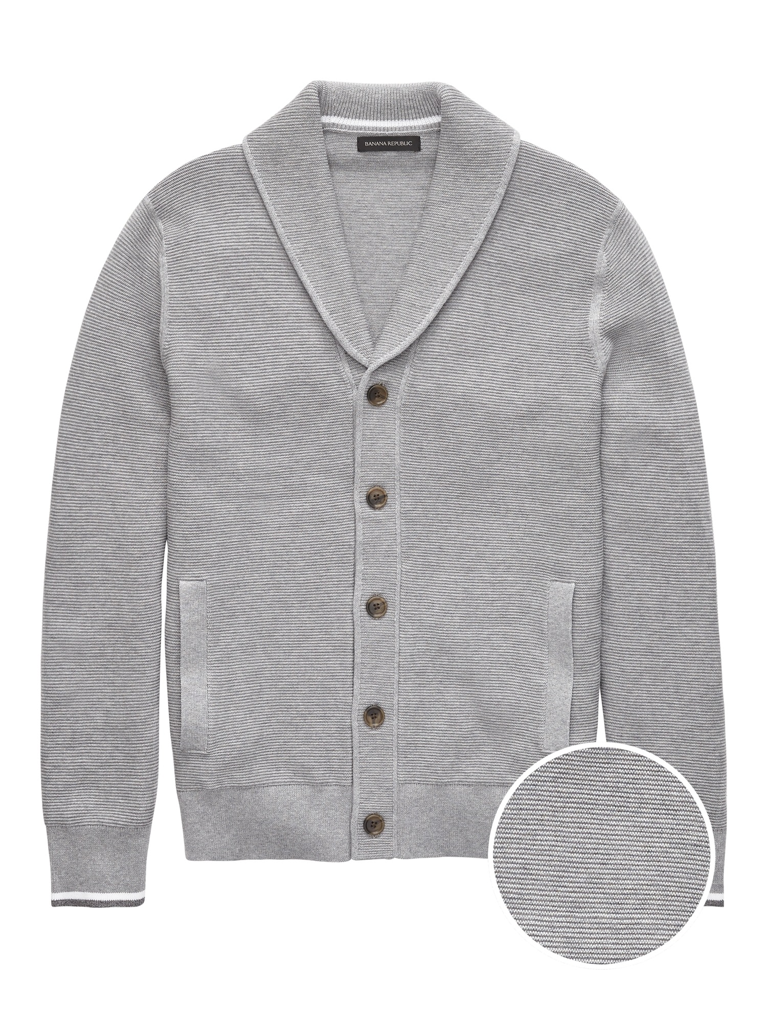 SUPIMA® Cotton Cardigan Sweater