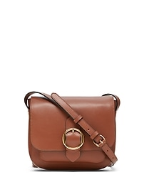Leather Saddle Bag | Banana Republic