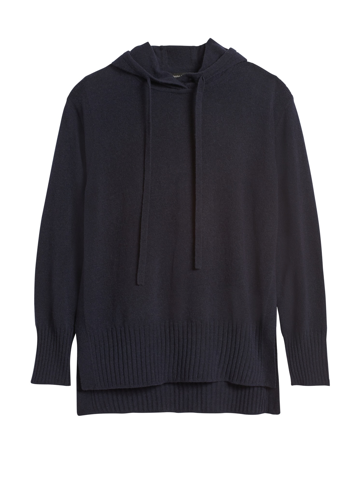 Italian Wool-Blend Sweater Hoodie