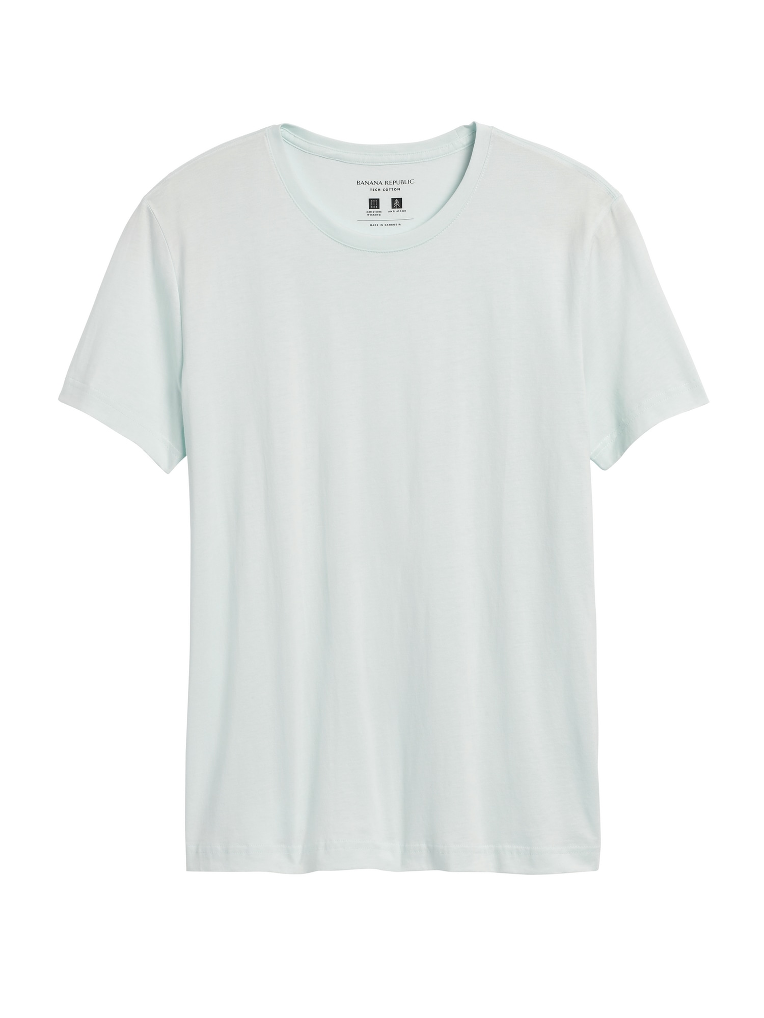 Tech Cotton Crew-Neck T-Shirt