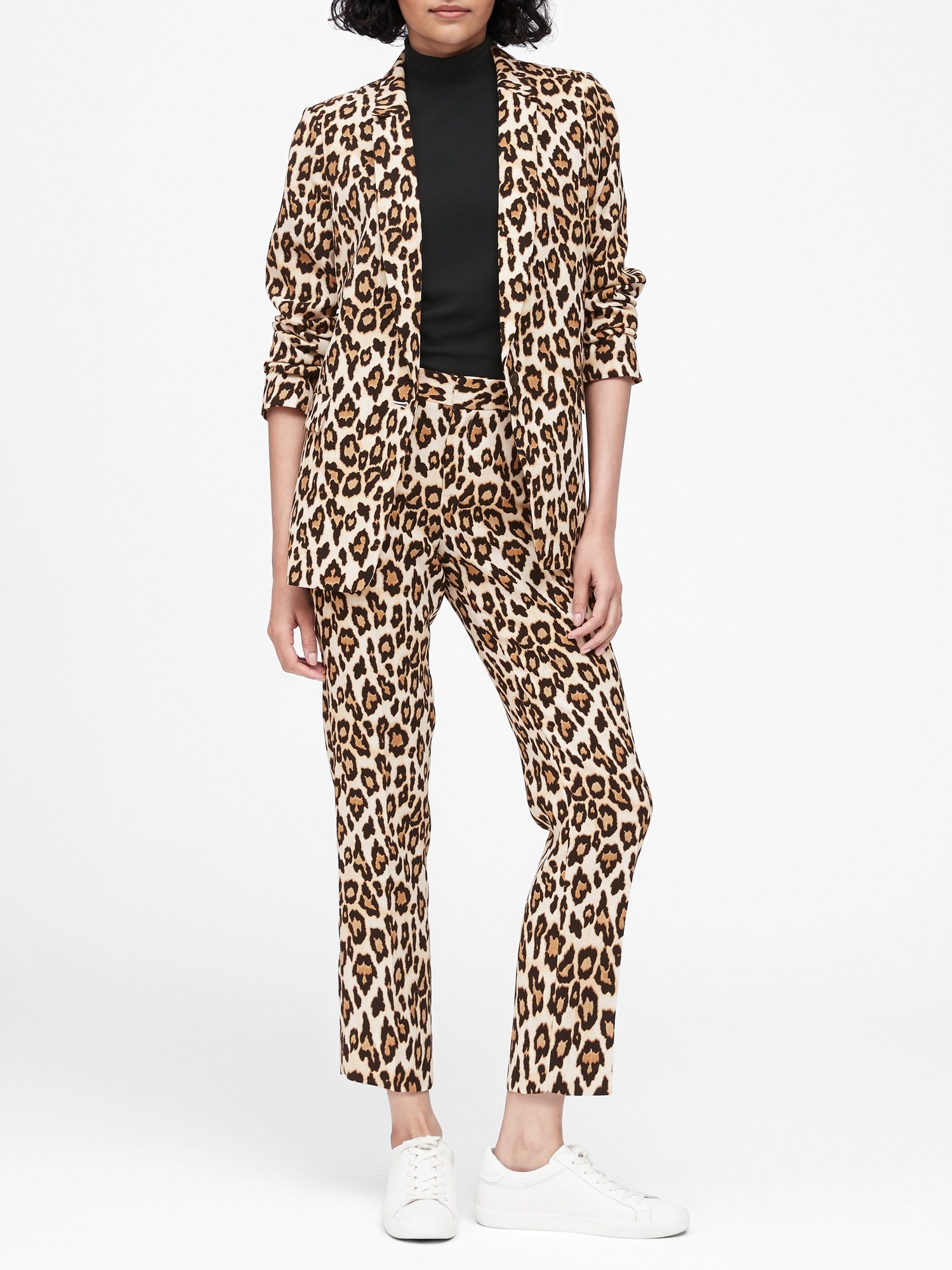 Leopard Soft Blazer
