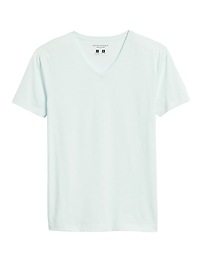 banana republic premium wash tee v neck