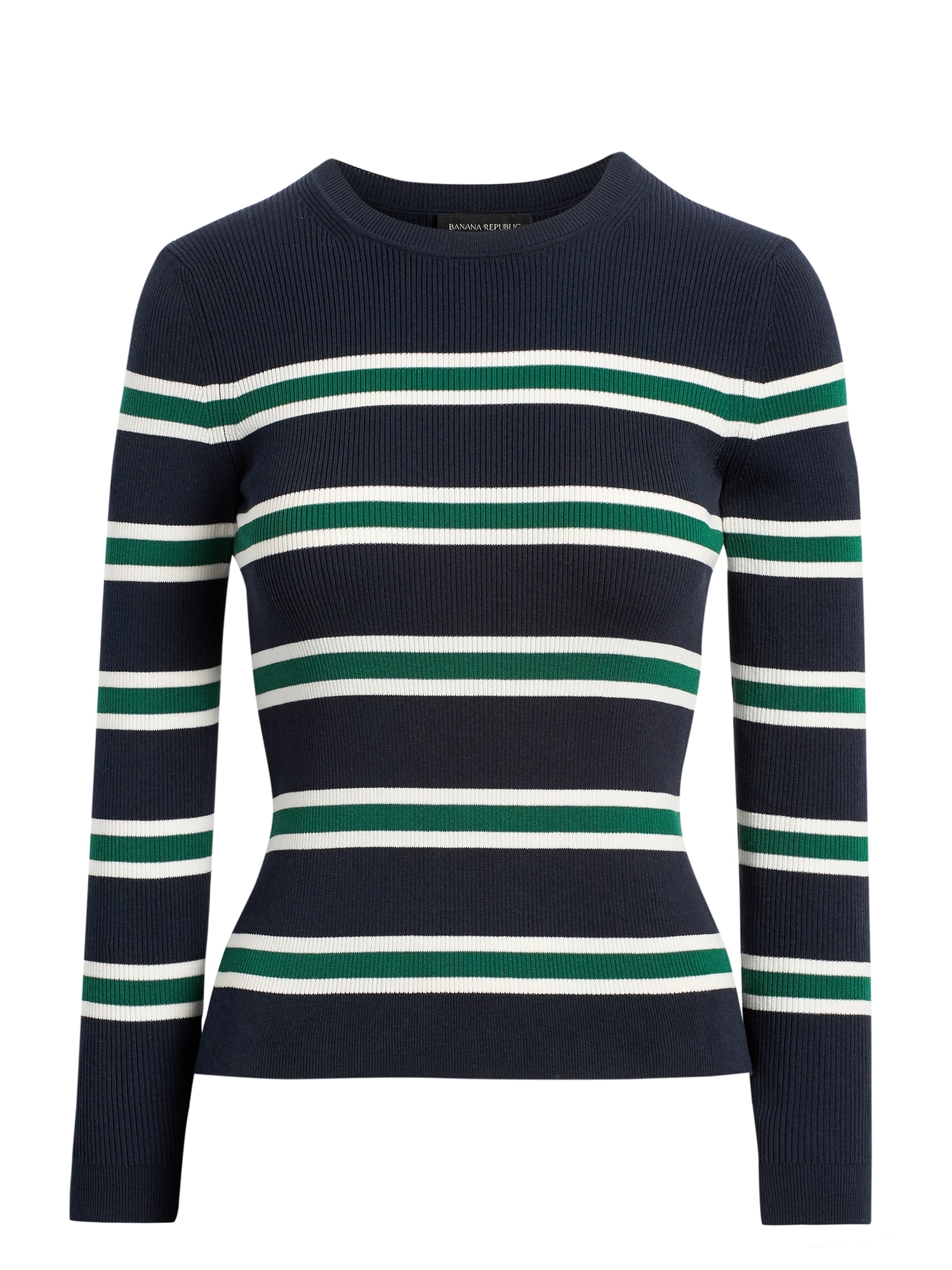 StretchCotton Fitted Sweater Banana Republic