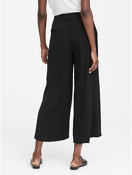 パンツ 1990's BANANA REPUBLIC wide slacks Signature Italian Hopsack Wide-Leg Pant | Banana Republic