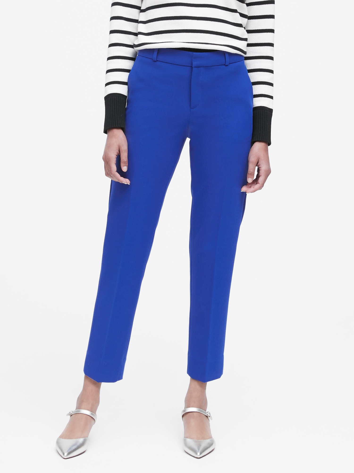 Avery Straight-Fit Ankle Pant
