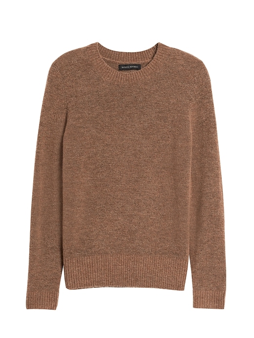 Petite Aire Crew-Neck Sweater | Banana Republic