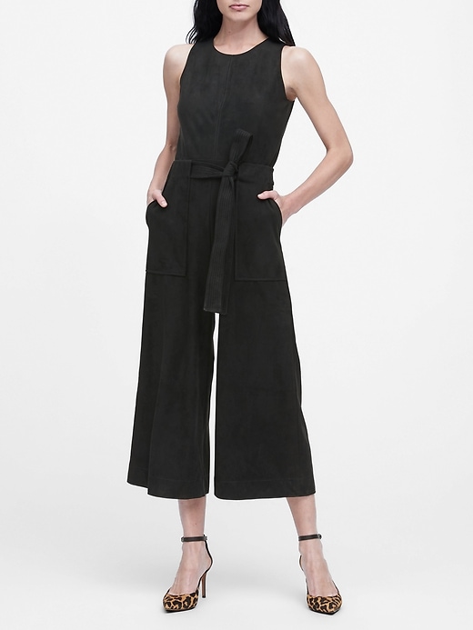 banana republic one shoulder jumpsuit