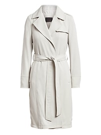 Banana republic soft 2025 trench coat