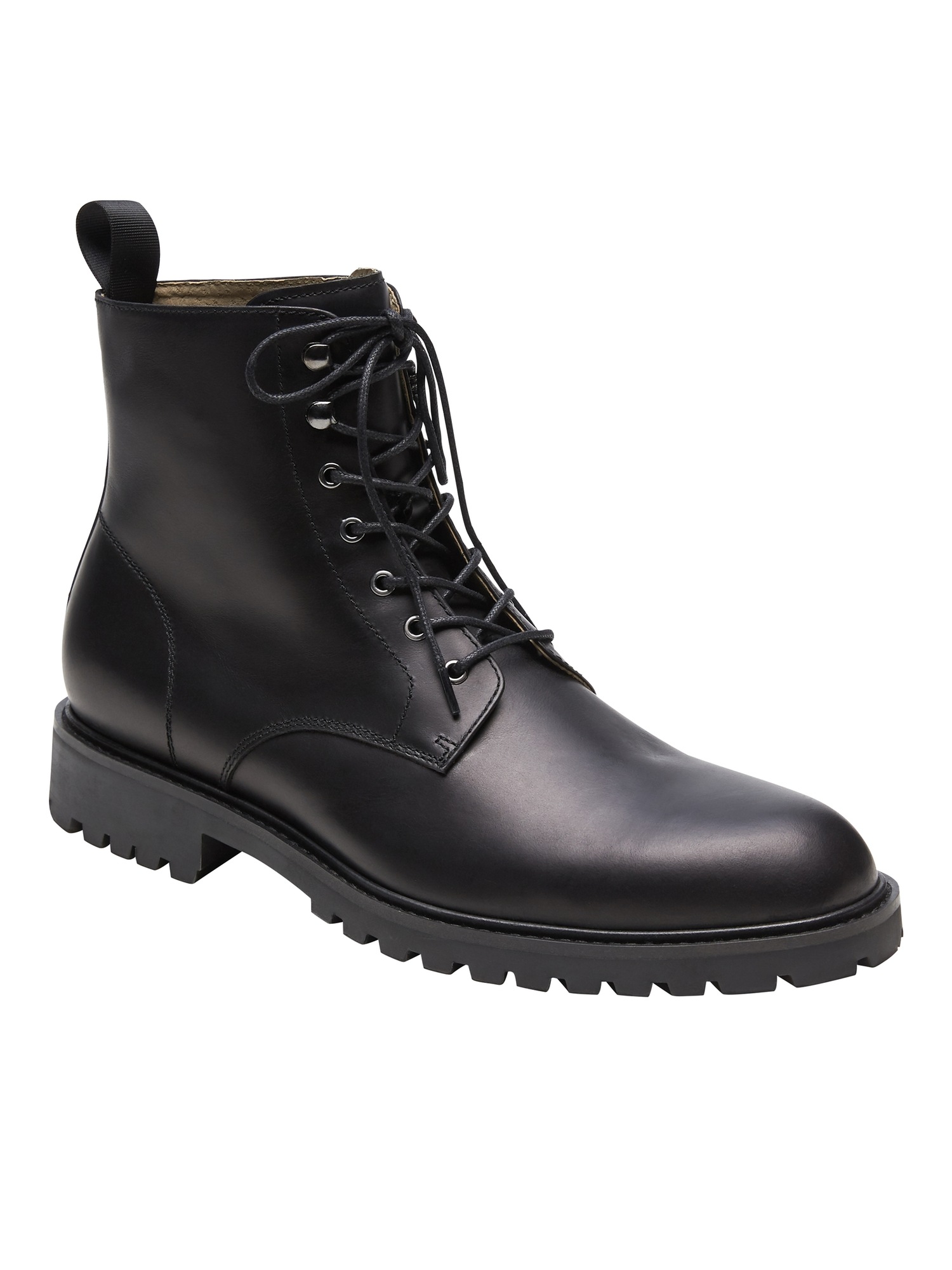 Colter Leather Lace-Up Boot