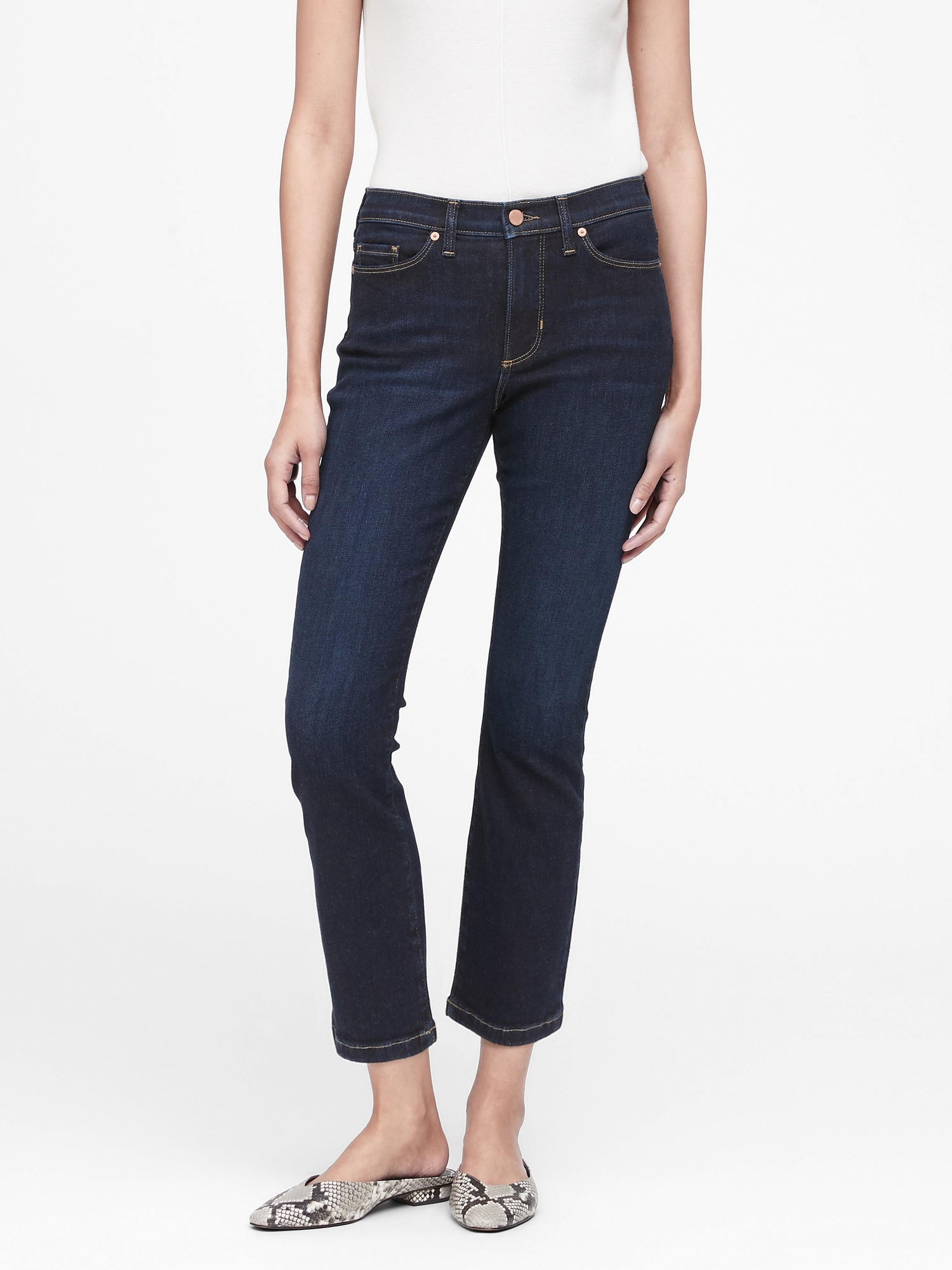gap cropped flare jeans