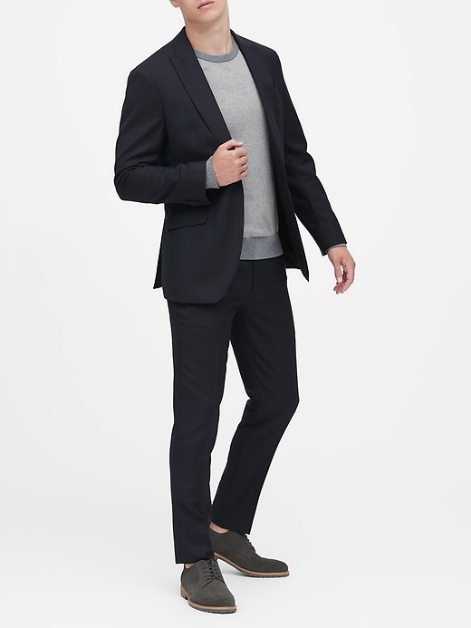 Banana Republic Slim Italian Wool Suit Jacket