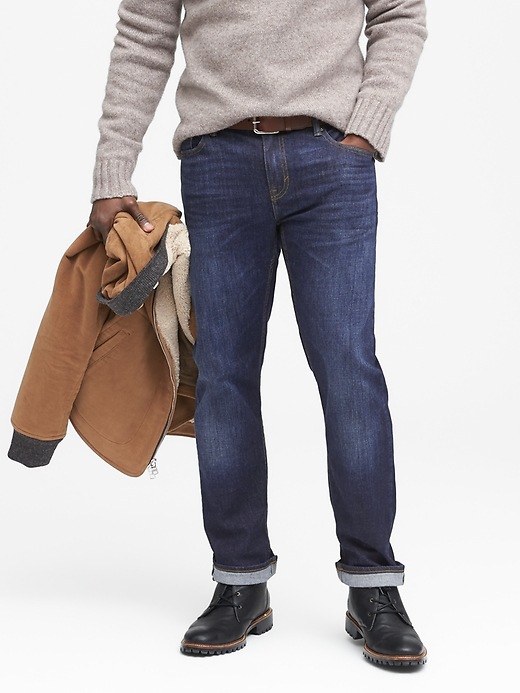 banana republic straight jeans