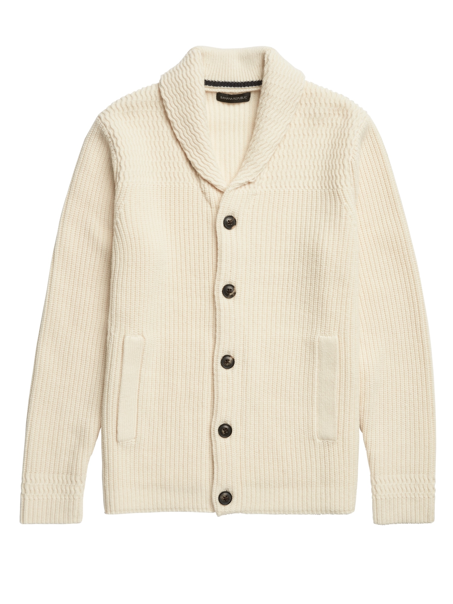 Heritage Shawl-Collar Cardigan Sweater