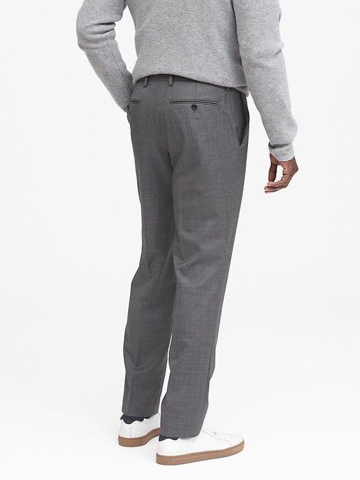 Image number 2 showing, Standard Italian Wool Sharkskin Suit Pant