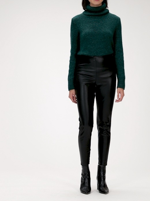 Devon Legging Fit Vegan Leather Pant Banana Republic