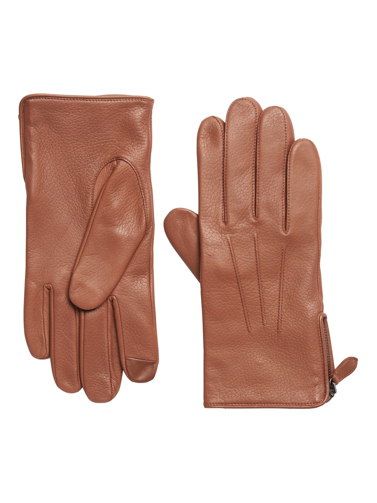 Moto Zip Leather Glove