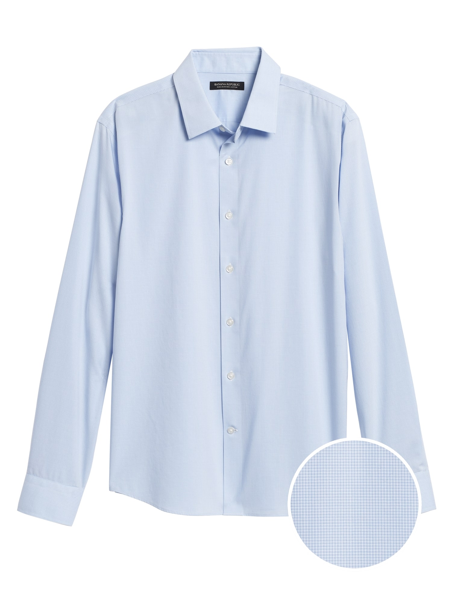 Untucked SlimFit NonIron Dress Shirt Banana Republic