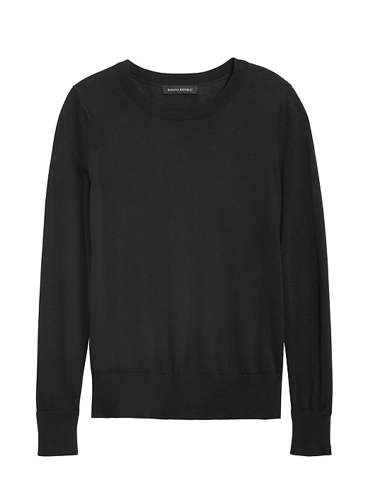 【日本入手困難】Cashmere and silk crew-neck sweater Natural Featherweight Silk Cashmere Turtleneck - Buck Mason