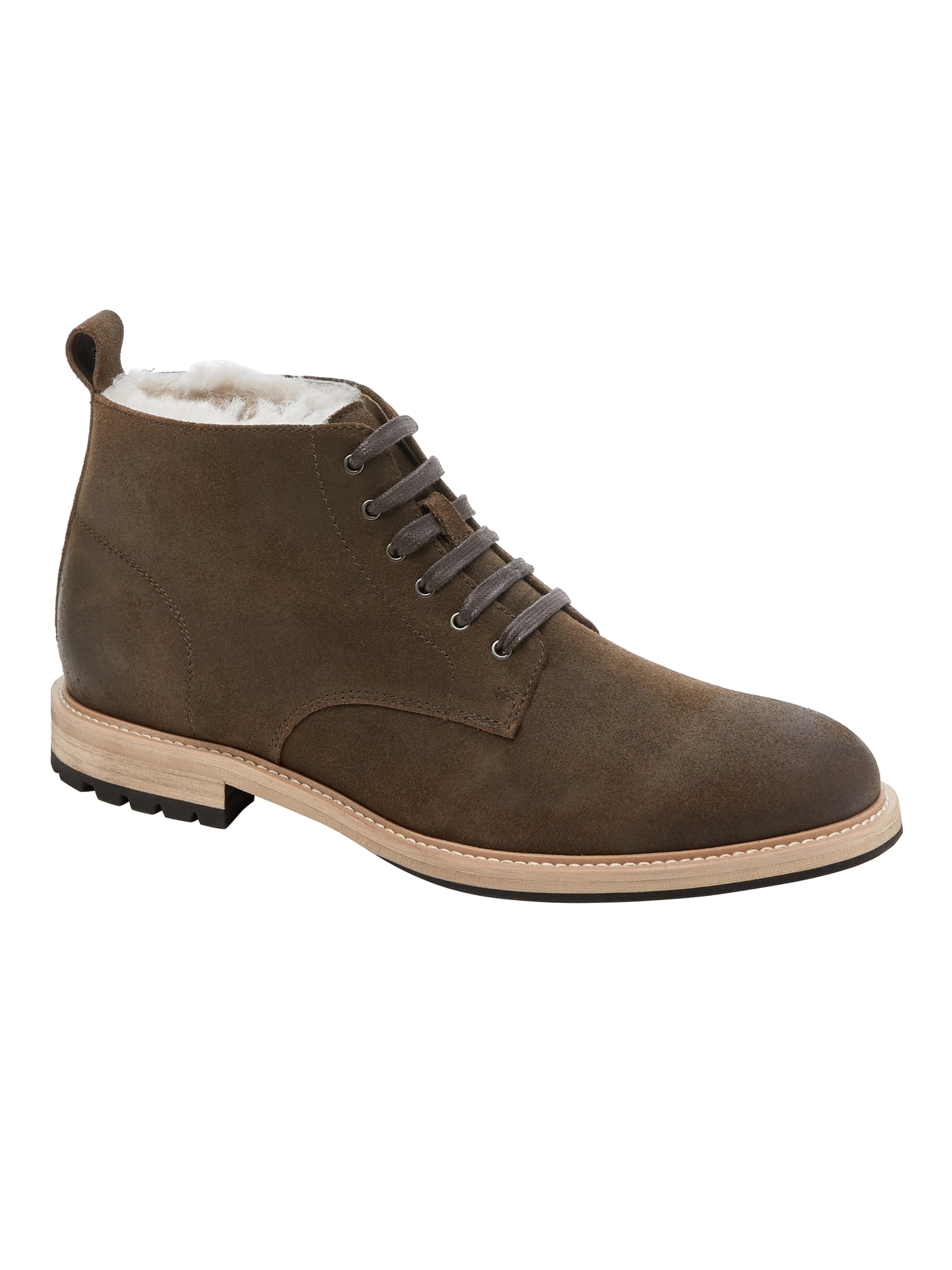 Arley Shearling Suede Boot