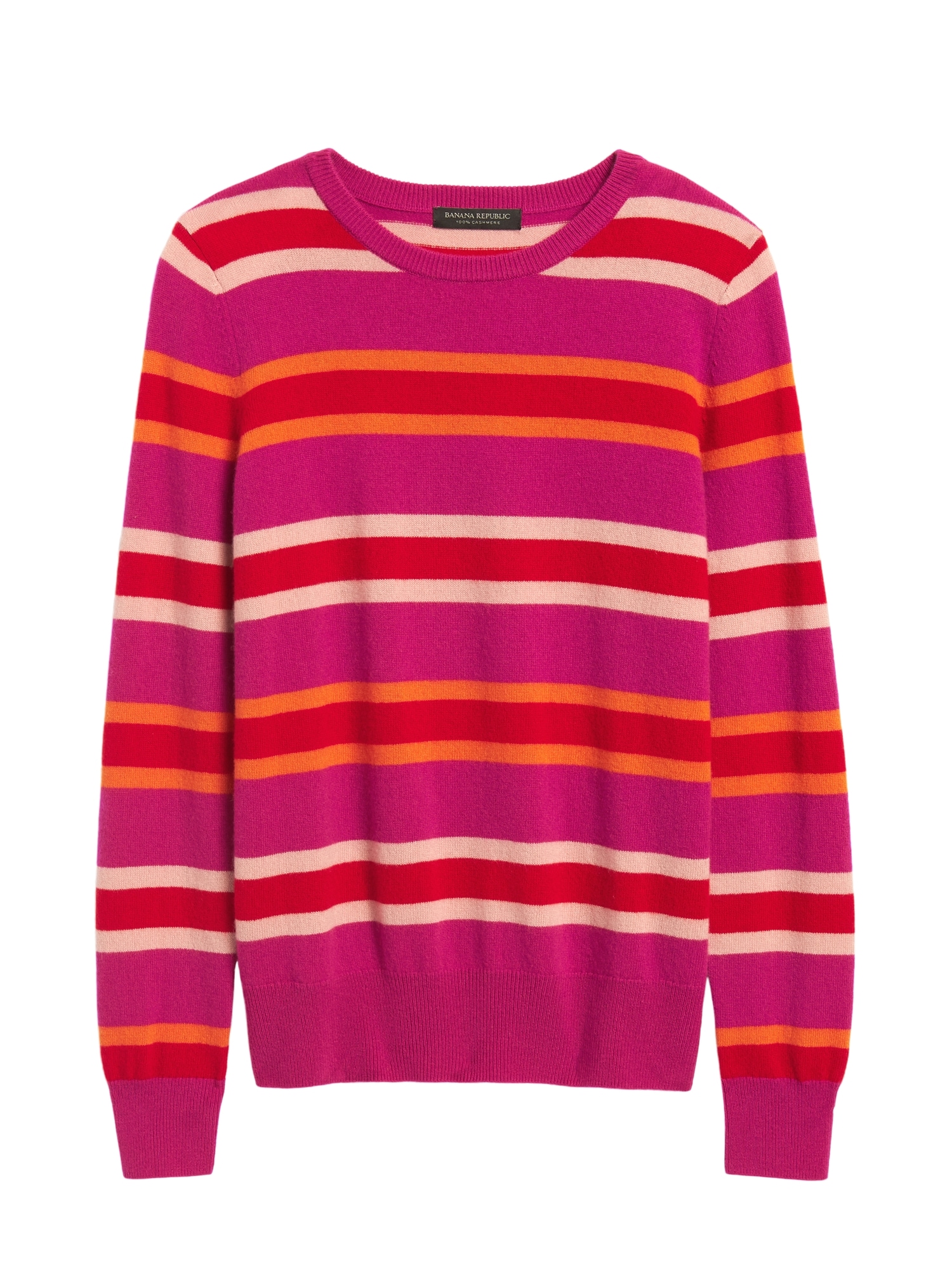 Cashmere Stripe Sweater Banana Republic
