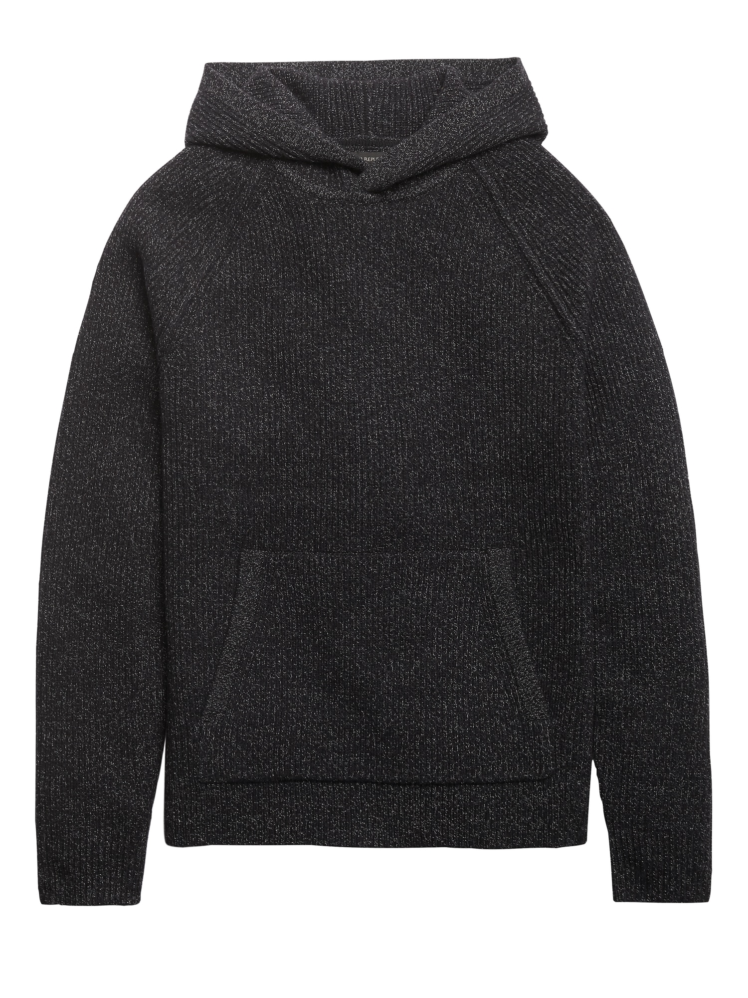 Wool-Blend Sweater Hoodie
