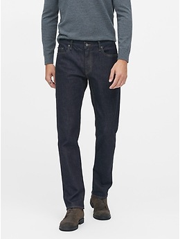 banana republic slim straight jeans